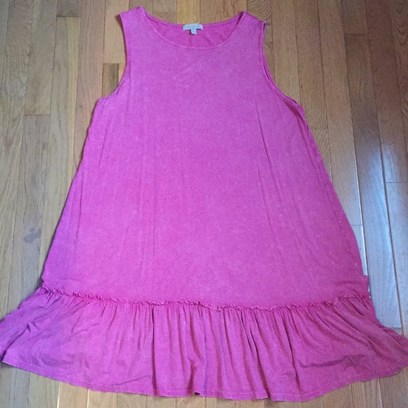 Wonderly Tops - Wonderly Ruffle Tunic Tank dress